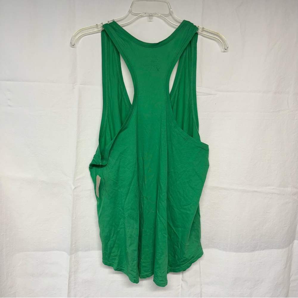 NWT American Eagle racer back green tank top
